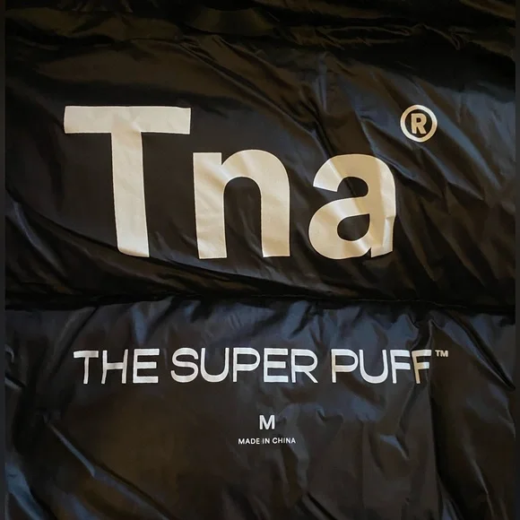 The Aritzia Super Puff Shorty in the Reflective Silver Color - Picture 5 of 5